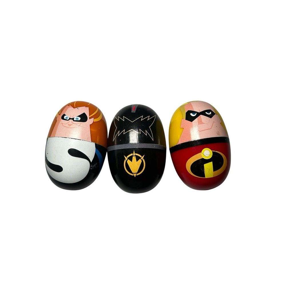 Kellogg's Disney 2005-2006 Weeble Wobble Promo Cereal Toy Beanz